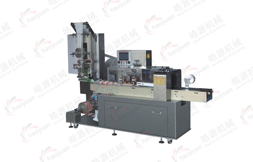 全自動(dòng)單片濕巾包裝機